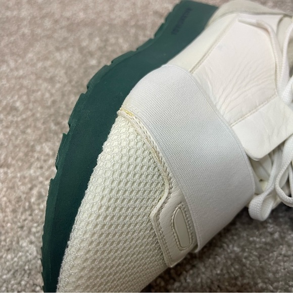 Balenciaga Race Runners White/Green - Picture 7 of 15
